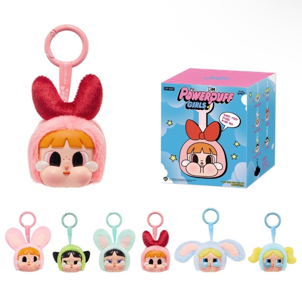 POWERPUFF GIRLS X CRYBABY Popmart Blind Box | NIB